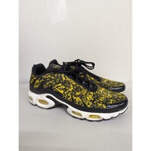 Nike Air Max Plus TN Womens Shoes Yellow Snakeskin CT1555 001 Running Size 10